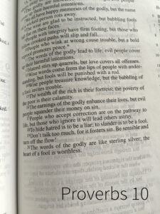 Proverbs 10